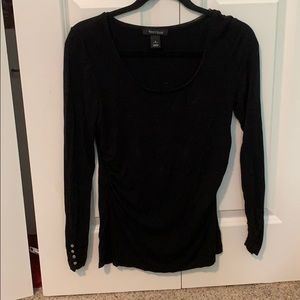 White House Black Market Scoop Neck Shirt